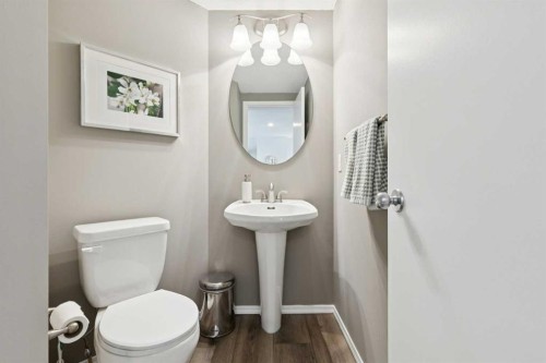31 Prestwick Grove Se, Calgary, AB - Indoor Photo Showing Bathroom