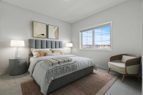 137 Waters Edge Drive, Heritage Pointe, AB - Indoor Photo Showing Bedroom
