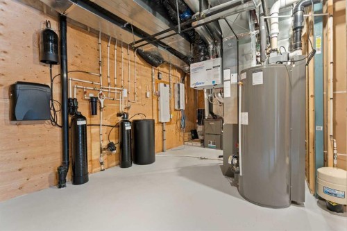 137 Waters Edge Drive, Heritage Pointe, AB - Indoor Photo Showing Basement