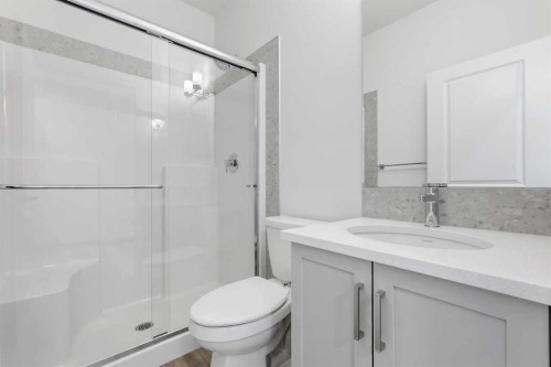 40 Corner Glen Green Ne, Calgary, AB - Indoor Photo Showing Bathroom