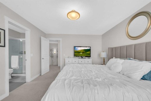 45 Auburn Meadows Way Se, Calgary, AB - Indoor Photo Showing Bedroom