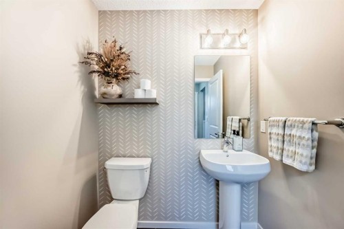 112 Sunvalley Road, Cochrane, AB - Indoor Photo Showing Bathroom