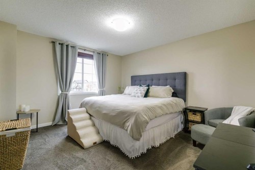 114 Cranford Bay Se, Calgary, AB - Indoor Photo Showing Bedroom