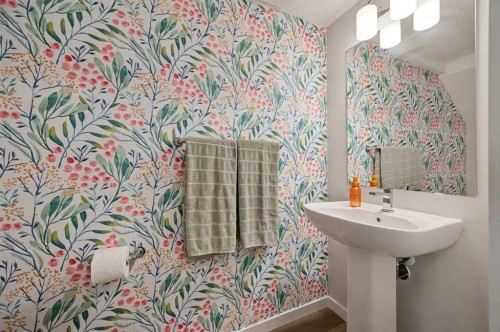 352 Cranbrook Square Se, Calgary, AB - Indoor Photo Showing Bathroom