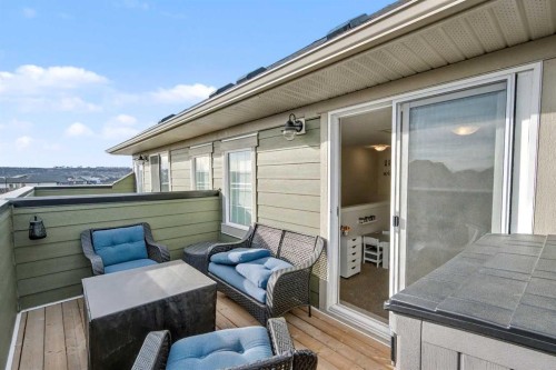 352 Cranbrook Square Se, Calgary, AB - Outdoor With Deck Patio Veranda With Exterior
