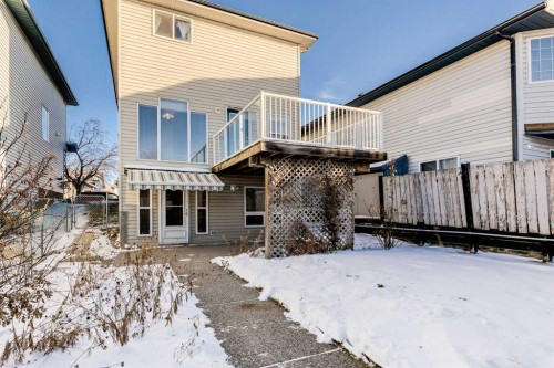 91 Covington Close Ne, Calgary, AB - Outdoor With Deck Patio Veranda With Exterior