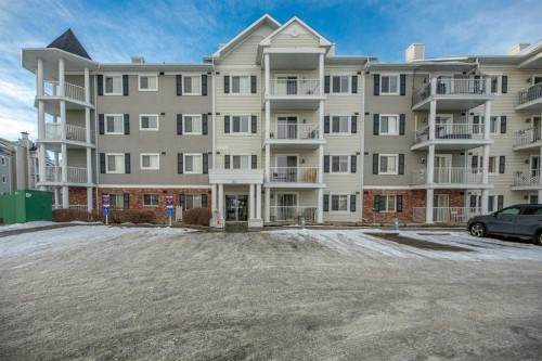 4313-31 Country Village Manor Ne, Calgary, AB - Outdoor With Balcony With Facade