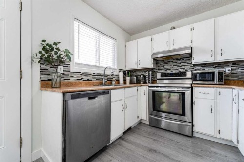 119 Falton Way Ne, Calgary, AB - Indoor Photo Showing Kitchen With Stainless Steel Kitchen