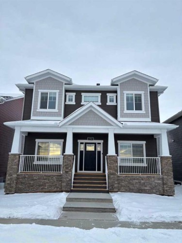 2762 Baywater Landing, Airdrie, AB - Outdoor With Facade