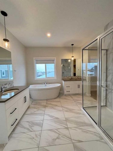 2762 Baywater Landing, Airdrie, AB - Indoor Photo Showing Bathroom
