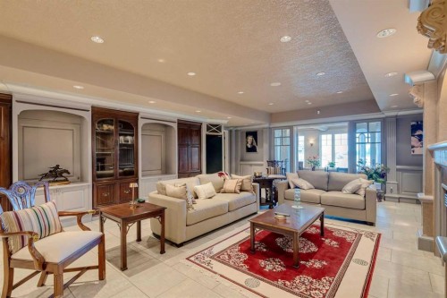 124 Misty Morning Drive, Rural Rocky View County, AB - Indoor Photo Showing Living Room