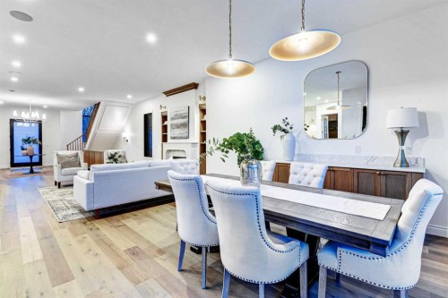 1936 31 Avenue Sw, Calgary, AB - Indoor Photo Showing Dining Room