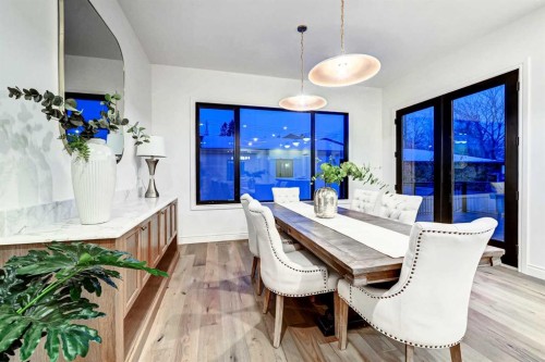 1936 31 Avenue Sw, Calgary, AB - Indoor Photo Showing Dining Room