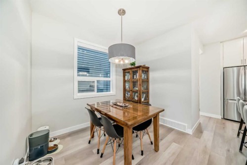 934 Cobblemore Common Sw, Airdrie, AB - Indoor Photo Showing Dining Room