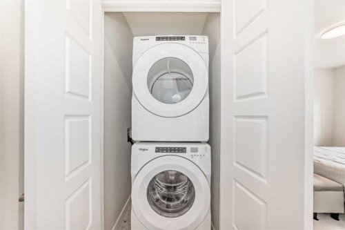 934 Cobblemore Common Sw, Airdrie, AB - Indoor Photo Showing Laundry Room