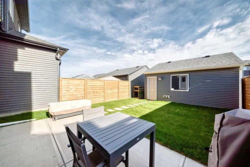 934 Cobblemore Common Sw, Airdrie, AB - Outdoor With Deck Patio Veranda With Exterior