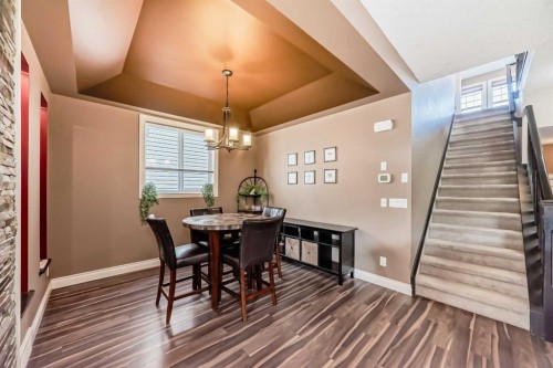 97 Auburn Glen Drive Se, Calgary, AB - Indoor Photo Showing Dining Room