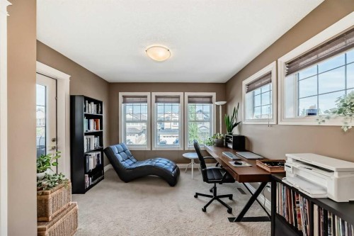97 Auburn Glen Drive Se, Calgary, AB - Indoor Photo Showing Office