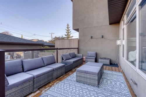 528 31 Street Nw, Calgary, AB - Outdoor With Deck Patio Veranda With Exterior