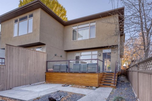 528 31 Street Nw, Calgary, AB - Outdoor With Deck Patio Veranda With Exterior