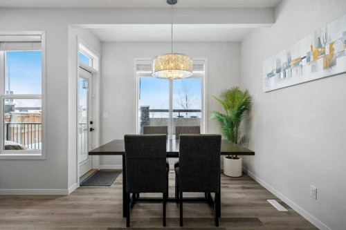 102 Creekside Way Sw, Calgary, AB - Indoor Photo Showing Dining Room