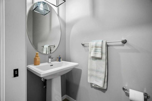 102 Creekside Way Sw, Calgary, AB - Indoor Photo Showing Bathroom