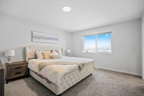 102 Creekside Way Sw, Calgary, AB - Indoor Photo Showing Bedroom