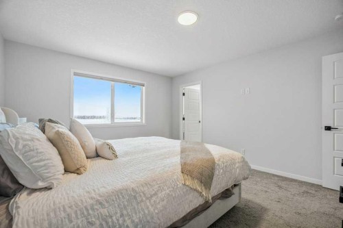 102 Creekside Way Sw, Calgary, AB - Indoor Photo Showing Bedroom