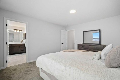 102 Creekside Way Sw, Calgary, AB - Indoor Photo Showing Bedroom