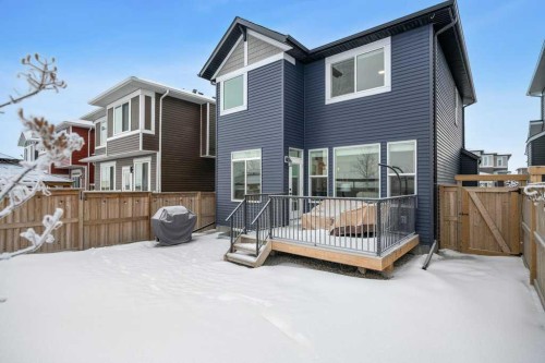 102 Creekside Way Sw, Calgary, AB - Outdoor With Deck Patio Veranda With Exterior