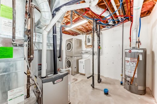 100 Beddington Circle Ne, Calgary, AB - Indoor Photo Showing Basement