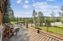 67 Bracken Point, Bragg Creek, AB  - Outdoor With Deck Patio Veranda With View 