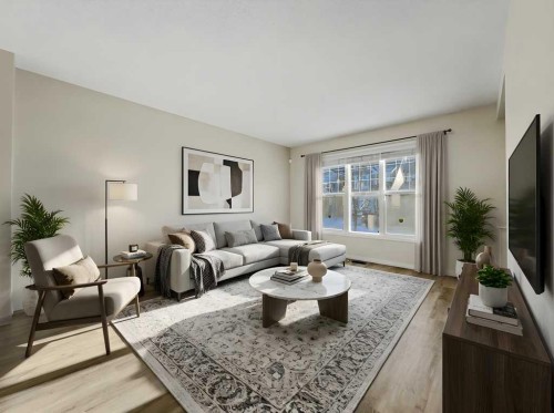 104 Masters Link Se, Calgary, AB - Indoor Photo Showing Living Room