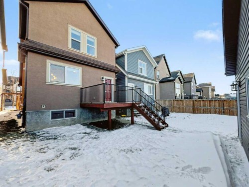 104 Masters Link Se, Calgary, AB - Outdoor With Deck Patio Veranda