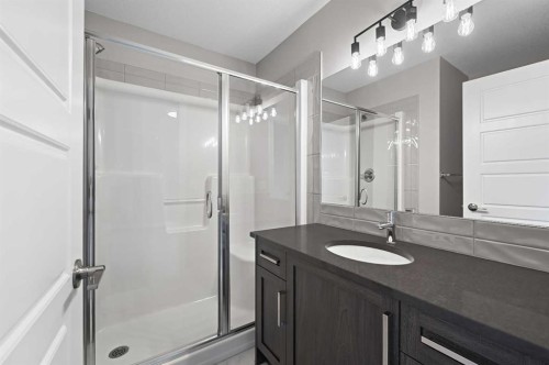 245 Cobblestone Gate Sw, Airdrie, AB - Indoor Photo Showing Bathroom