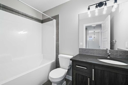 245 Cobblestone Gate Sw, Airdrie, AB - Indoor Photo Showing Bathroom