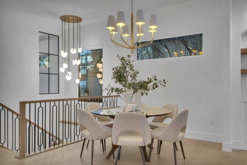 20 Roselake Street Nw, Calgary, AB - Indoor Photo Showing Dining Room