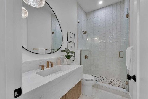 20 Roselake Street Nw, Calgary, AB - Indoor Photo Showing Bathroom