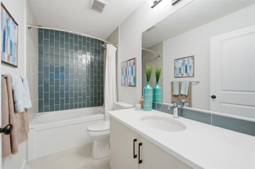 114 Wolf Creek Rise Se, Calgary, AB - Indoor Photo Showing Bathroom