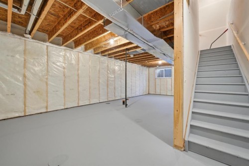 114 Wolf Creek Rise Se, Calgary, AB - Indoor Photo Showing Basement
