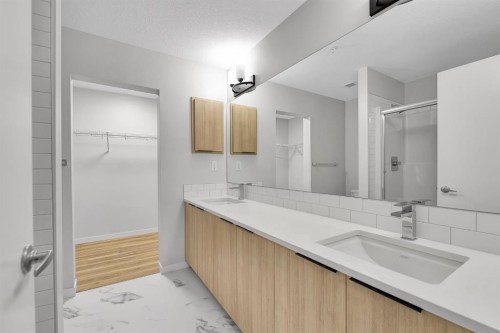 2314-220 Seton Grove Se, Calgary, AB - Indoor Photo Showing Bathroom