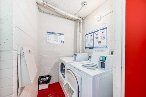 102-316 1 Avenue Ne, Calgary, AB - Indoor Photo Showing Laundry Room