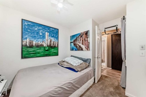 1303-279 Copperpond Common Se, Calgary, AB - Indoor Photo Showing Bedroom