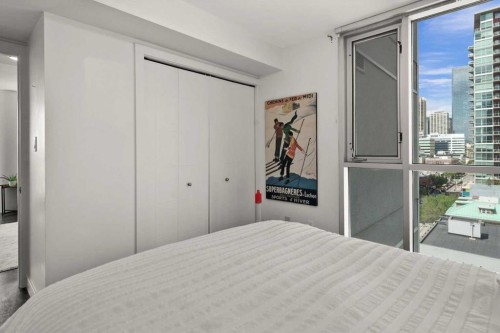 909-188 15 Avenue Sw, Calgary, AB - Indoor Photo Showing Bedroom