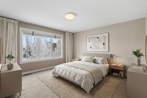 169 Aspen Hills Way Sw, Calgary, AB - Indoor Photo Showing Bedroom