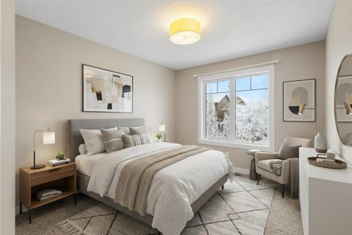 169 Aspen Hills Way Sw, Calgary, AB - Indoor Photo Showing Bedroom