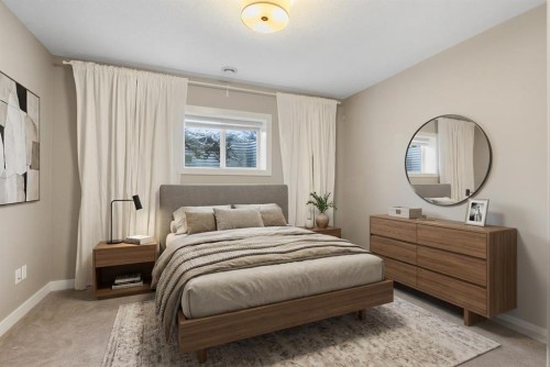 169 Aspen Hills Way Sw, Calgary, AB - Indoor Photo Showing Bedroom