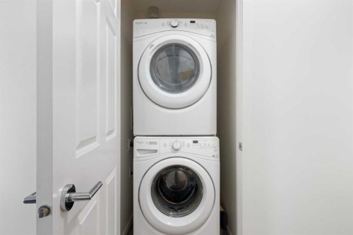 1411-99 Copperstone Park Se, Calgary, AB - Indoor Photo Showing Laundry Room