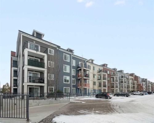 1411-99 Copperstone Park Se, Calgary, AB - Outdoor With Balcony With Facade