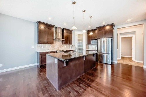 88 Nolanhurst Crescent Nw, Calgary, AB - Indoor Photo Showing Kitchen With Stainless Steel Kitchen With Upgraded Kitchen